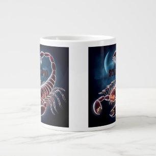 Taza De Café Gigante Signo de astrología de Scorpio