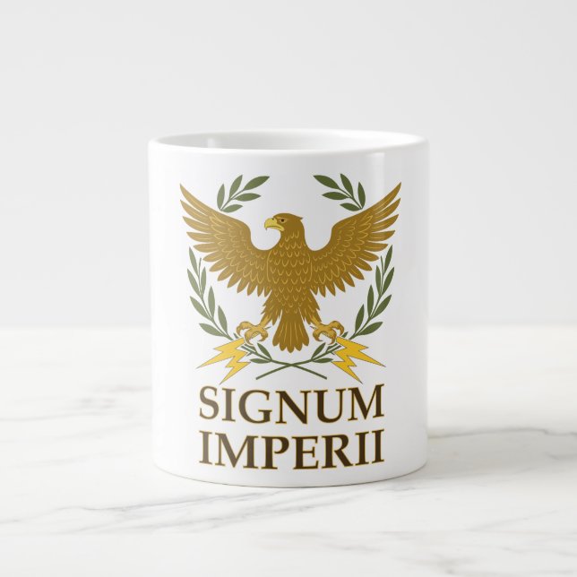 Taza De Café Gigante Signum Imperii (Frente)
