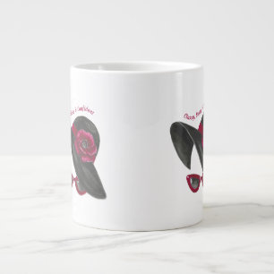 Taza De Café Gigante Silueta Chic