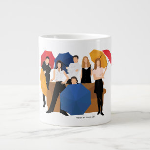 Taza De Café Gigante Silueta de Personaje de FRIENDS™