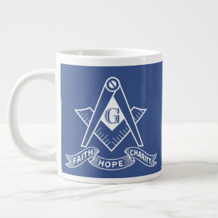Taza De Café Gigante Símbolo de masonería