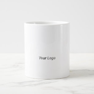 Taza De Café Gigante Simple minimalista elegante gracias personalizado 