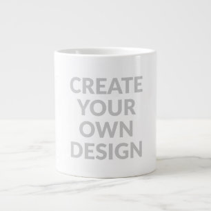 Taza De Café Gigante Simplemente - Cree su propio 
