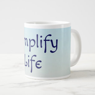Taza De Café Gigante Simplificar el jumbo del café