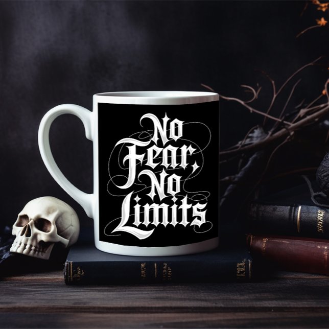 Taza De Café Gigante Sin Miedo Sin Límites (Subido por el creador)