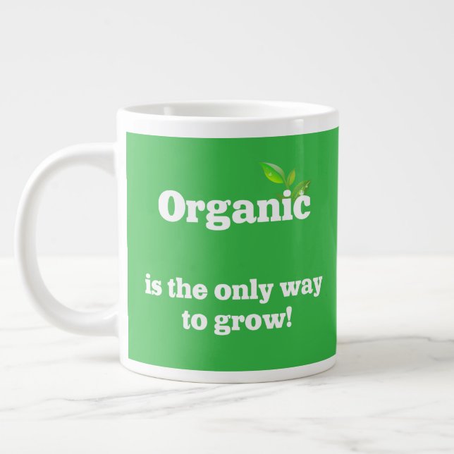 Taza De Café Gigante Sin OMG (Izquierda)