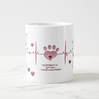 Taza De Café Gigante Sinfonía de las garras suaves - Mugre Jumbo de 20