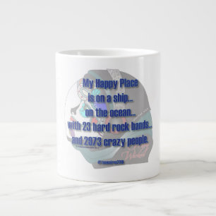 Taza De Café Gigante Sirena - mi lugar feliz