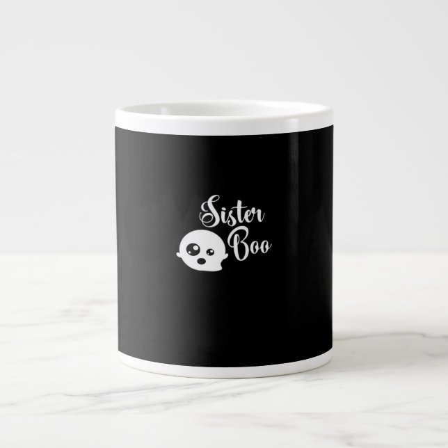 Taza De Café Gigante Sister Boo Halloween (Frente)