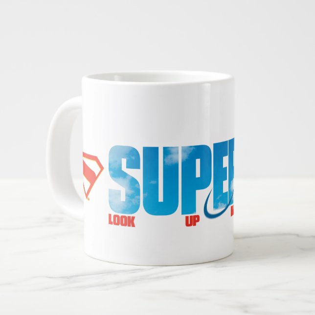 Taza De Café Gigante Skybound Superman Silhouette (Izquierda)