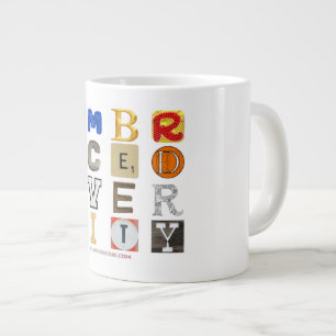 Taza De Café Gigante SlipperyJoe abraza la diversidad metáfora LGBTQIA 