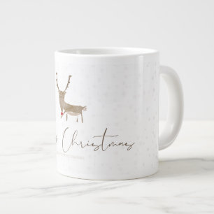 Taza De Café Gigante SlipperyJoe Merry Nocheveris rinoceronte