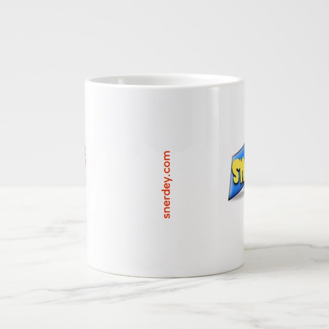 Taza De Café Gigante Snerdey's Jumbo Mug (Frente)
