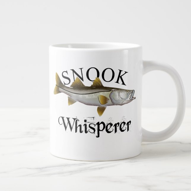 Taza De Café Gigante Snook Whisperer Light (Derecha)