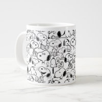 Snoopy Smile Giggle Lauggle Pattern