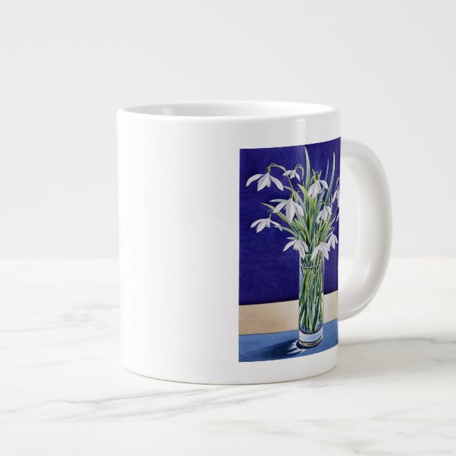 Taza De Café Gigante Snowdrops (Derecha)