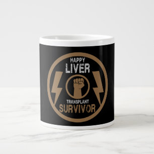 Taza De Café Gigante Sobreviviente del trasplante hepático