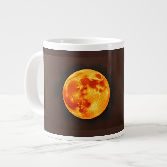 Taza De Café Gigante Sol ardiente (Izquierda)