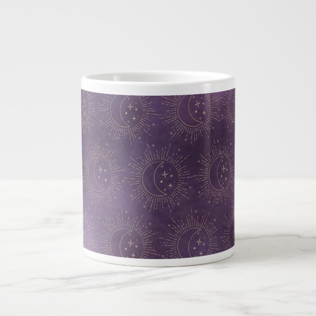 Taza De Café Gigante Sol y Luna (Frente)