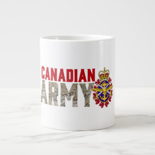 Taza De Café Gigante Soldado del Ejército de Canadá