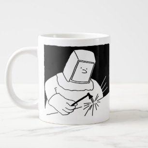Taza De Café Gigante Soldadura y Personalizado de fabricación Mug de d