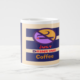 Taza De Café Gigante Solo bebiendo café