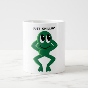 TAZA DE CAFÉ GIGANTE SÓLO CHILLIN'