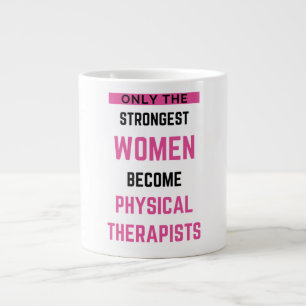 Taza De Café Gigante Sólo Las Mujeres Más Fuertes Se Hacen Físicas 2