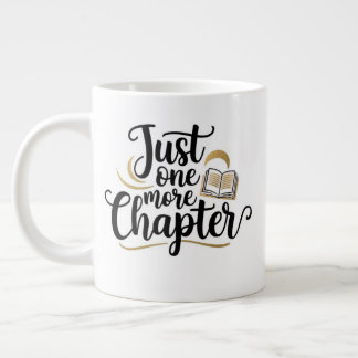 Taza De Café Gigante Sólo Un Capítulo Más Mug Extra Grande - Sobredimen