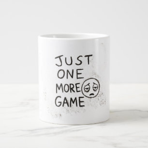 Taza De Café Gigante Solo un juego más divertido cita de jugador