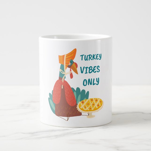 Taza De Café Gigante Solo vídeos de Turquía (Frente)