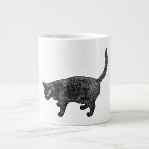 Taza De Café Gigante Sombras curiosas con gracia de luz diurna