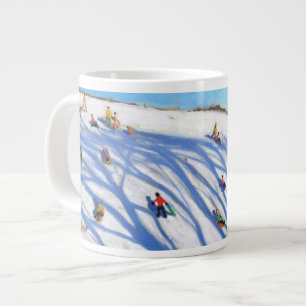 Taza De Café Gigante Sombras en una colina Monyash