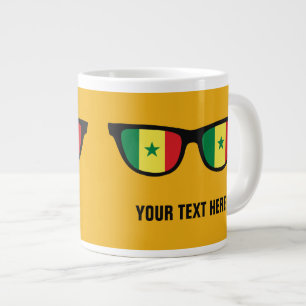 Taza De Café Gigante Sombras personalizados de Senegal