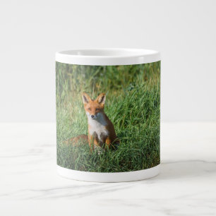 Taza De Café Gigante Sombrero de zorro rojo