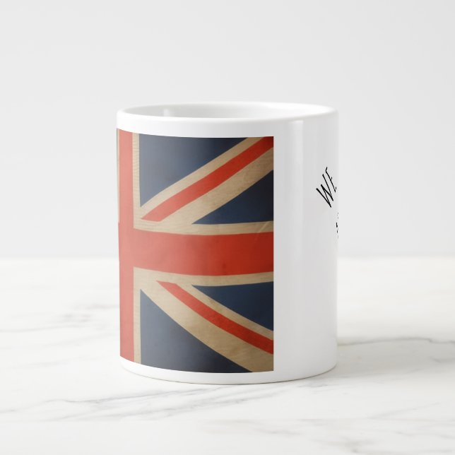 Taza De Café Gigante Somos Patriotas Unidos del Reino Unido Mug (Frente)