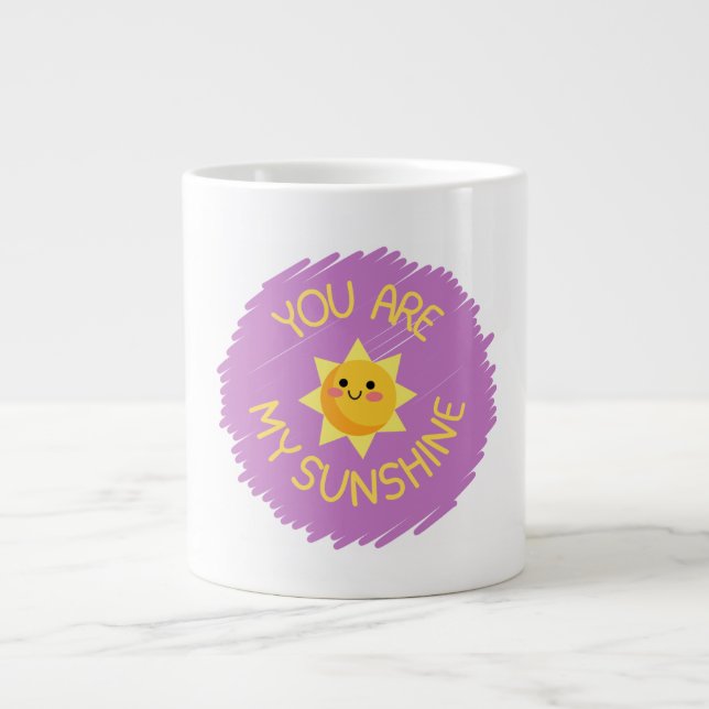 Taza De Café Gigante Sonriente Sunshine Mug (Frente)