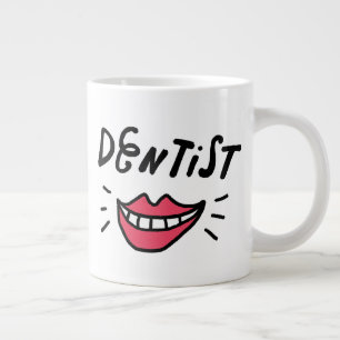 Taza De Café Gigante Sonrisa dentista