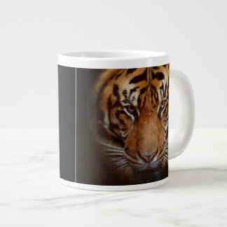 Taza De Café Gigante Sopa Jumbo o tazón de café para tigres salvajes