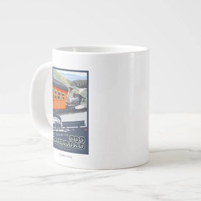 Taza De Café Gigante Soporte Washington, nuevo ferrocarril de (Izquierda)