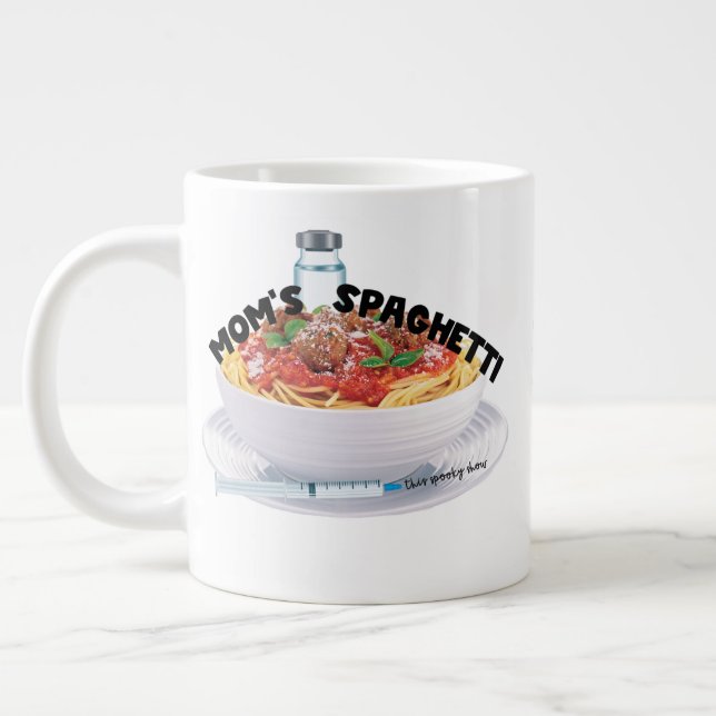 Taza De Café Gigante Sor Spaghetti (Izquierda)