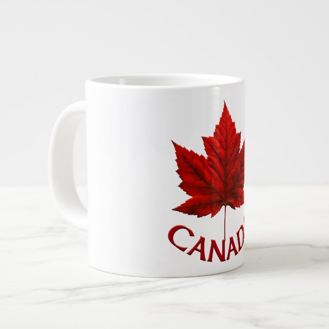 Taza De Café Gigante Souvenir de Canadá  (Izquierda)