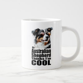 Taza De Café Gigante Soy el Pastor Australiano de Guay