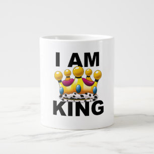 Taza De Café Gigante Soy el Rey