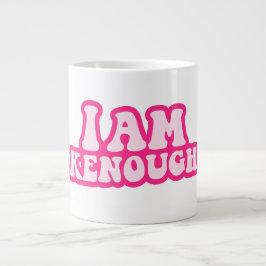 Taza De Café Gigante Soy Ksuficiente Mug