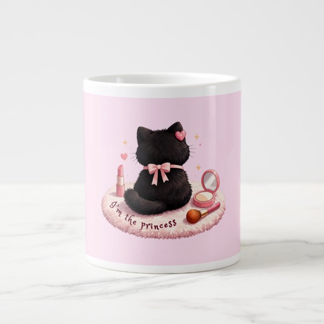 Taza De Café Gigante Soy la Princesa (Frente)