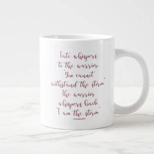 Taza De Café Gigante Soy La Tormenta Jumbo Mug