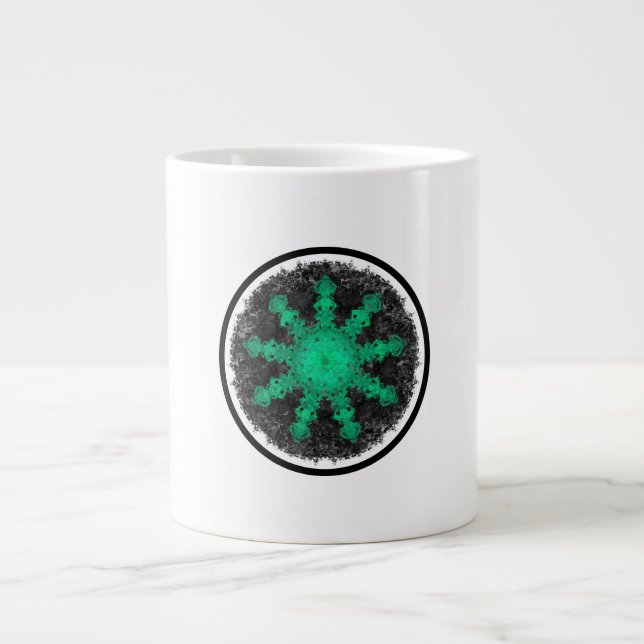 Taza De Café Gigante Soy Soltero | ASMR silencioso Art (Frente)