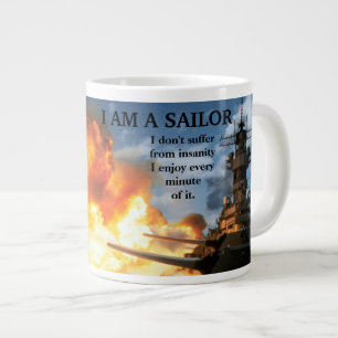 TAZA DE CAFÉ GIGANTE SOY UN SALARIO