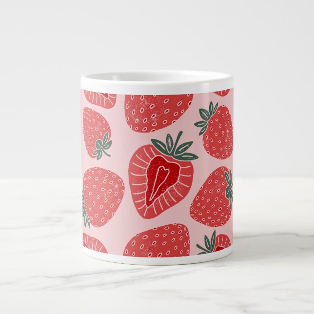 Taza De Café Gigante Specialty Mug fruits  (Frente)